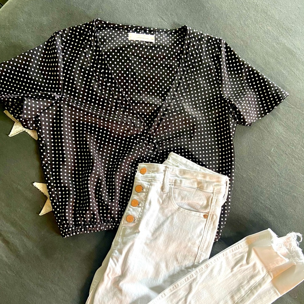 UO silky crop top!!